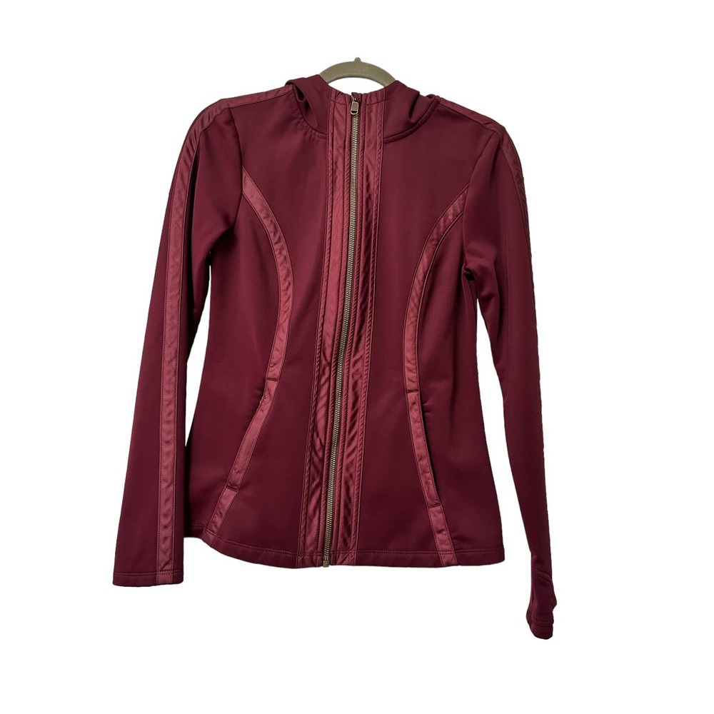 Athleta Verbier Jacket Hooded Softshell Fleece Li… - image 4